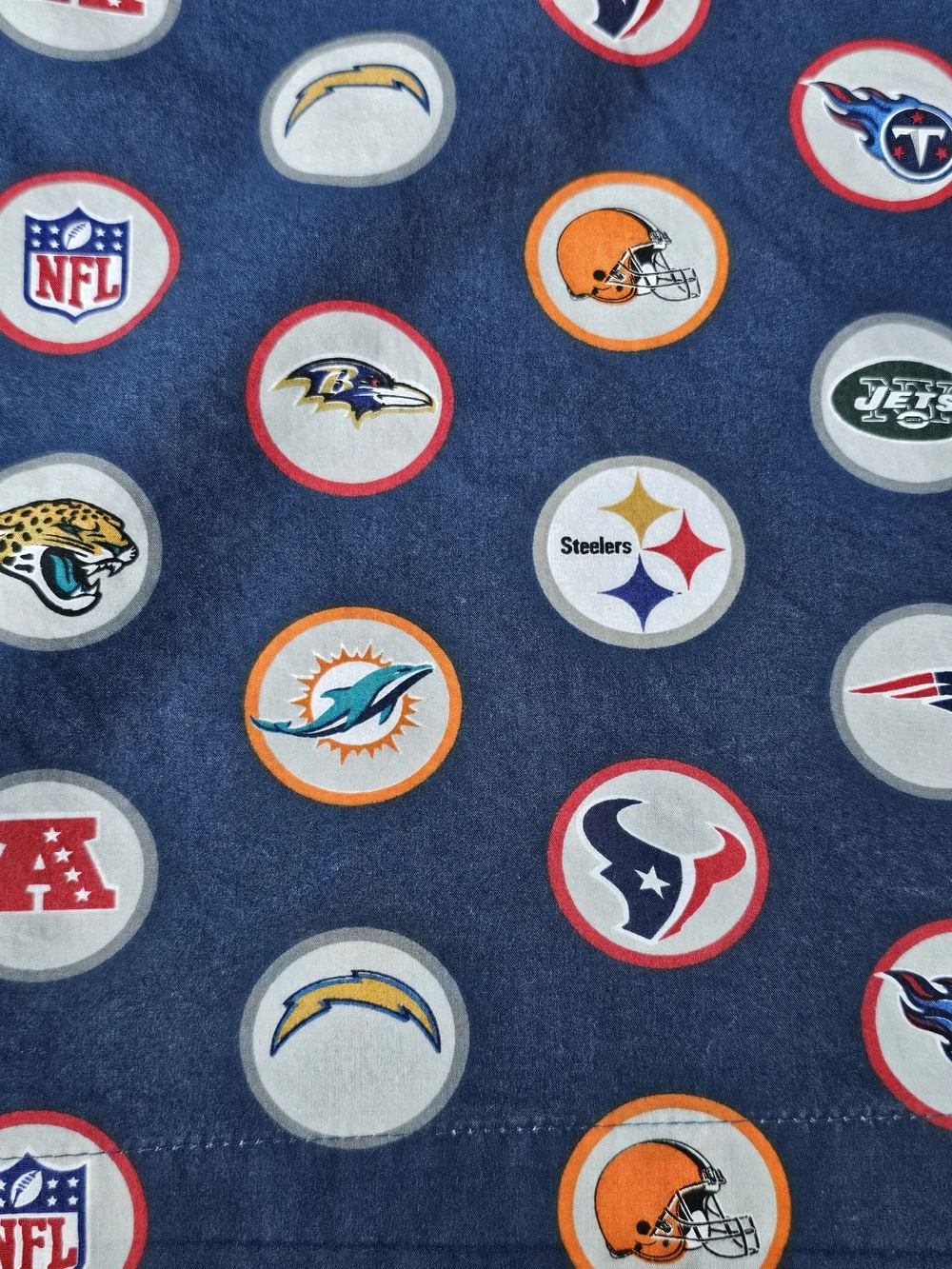 Pottery Barn Teen NFL Twin Sheet Set